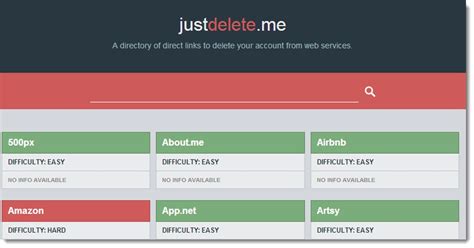 justdelete.me deutsch|just delete me.